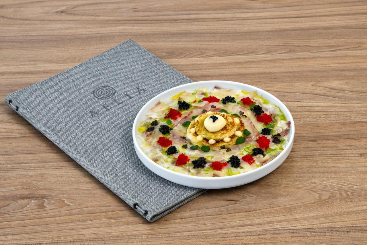 Aelia Luxury Suites Karterados  Exterior foto A bowl of caviar